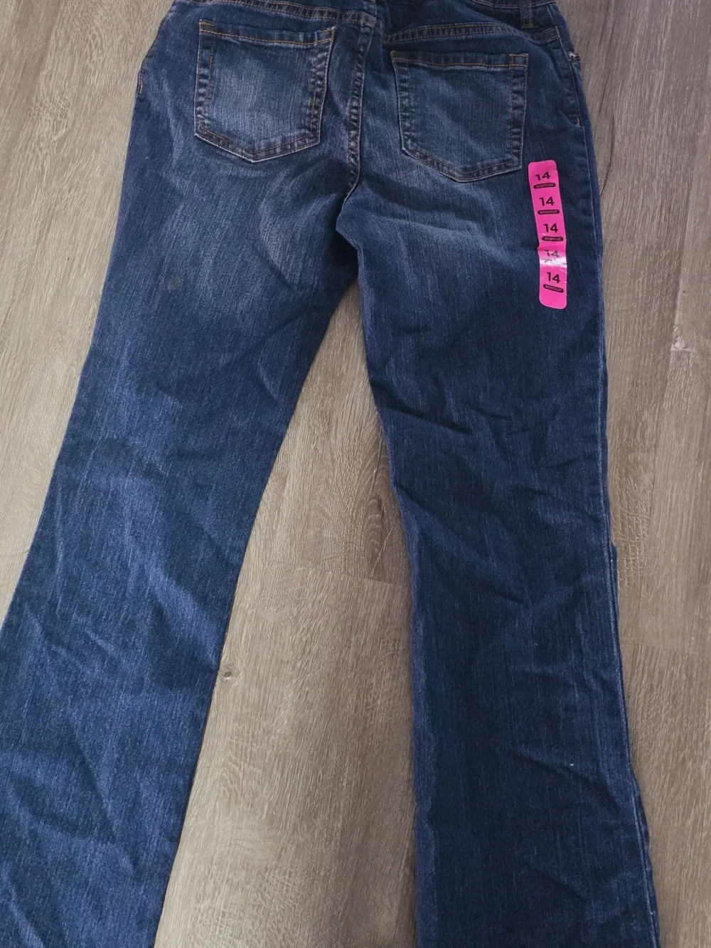 Girl's Children's Place Dark Blue Flare Jeans
